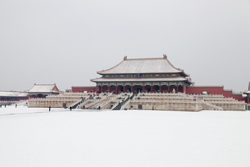 雪中故宫 雪中北京