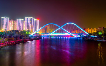 广州南沙夜景
