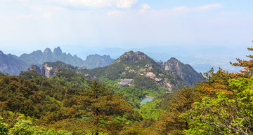 安徽黄山 黄山 山峰 山岳