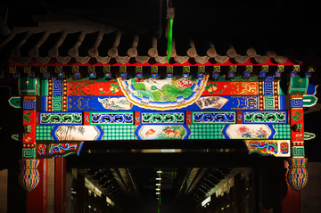 中国古建筑门头装饰