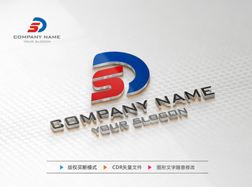 S字母标志 S字母LOGO设计