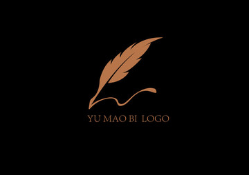 羽毛笔Logo设计
