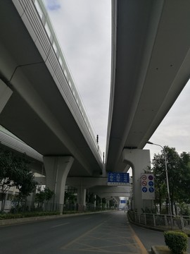 深圳城市地铁轨道交通道路