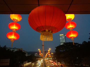 深圳北环夜景