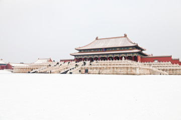 故宫雪景 太和殿雪景