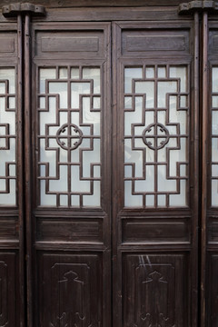中式古典门窗  中式窗户