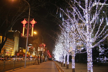 长安街春节灯光