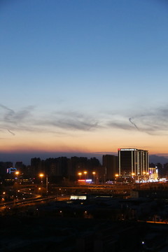 北京三环城城市夜景