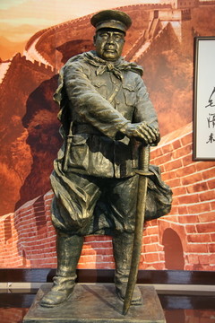 冯玉祥将军雕像