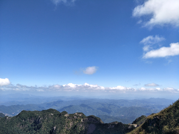 天空云彩田野