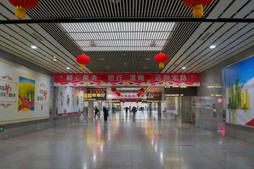 徐州站候车走廊