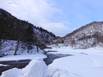 冰雪森林 冬季无框画