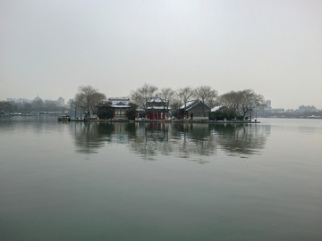 雪后大明湖
