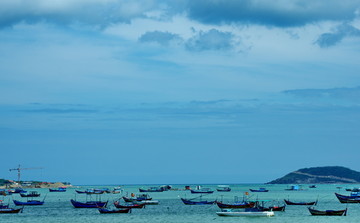 越南芽庄渔港