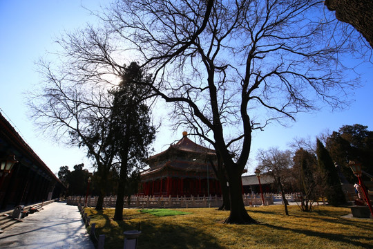 孔庙国子监辟雍外景