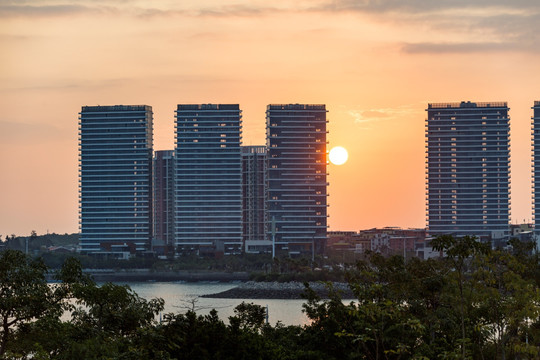 五缘湾日出