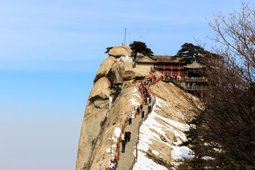 西岳华山 莲花峰