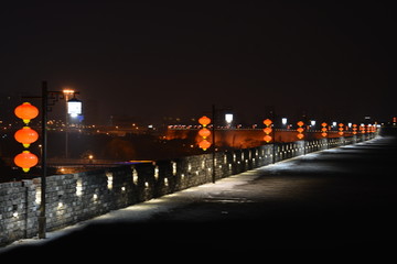 明城墙夜景