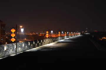 古城墙夜景