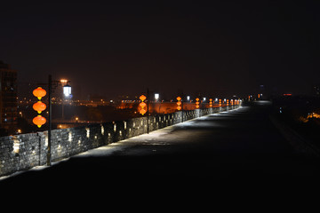 明城墙夜景