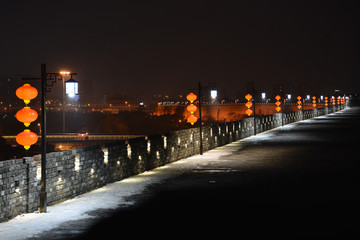 古城墙夜景