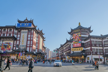上海豫园商业街 高清大图