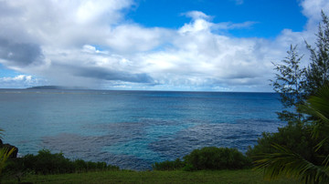 海水蓝天 自然风景