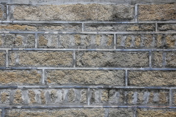 大石砌墙
