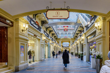 莫斯科古姆百货商场 内景