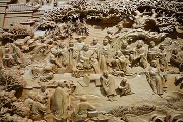 佛文化木雕