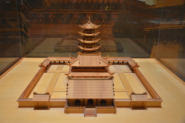 灵谷寺模型