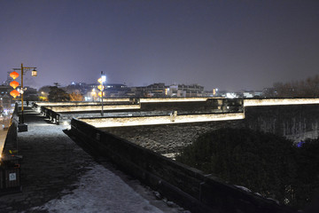 明城墙夜景