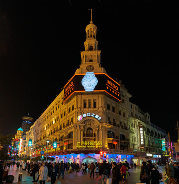 南京路夜景 高清大图