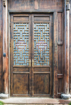 仿古门 古典门窗 传统木门