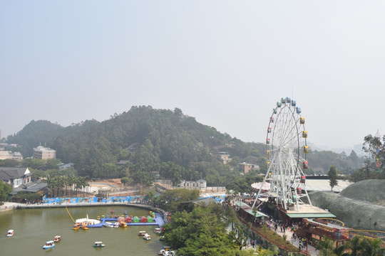 隐贤山庄全景
