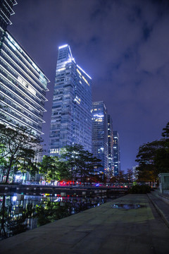 前海湾夜景