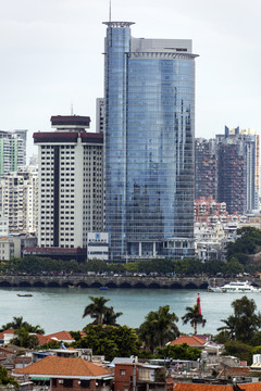 厦门 鼓浪屿 思明区建筑 高楼