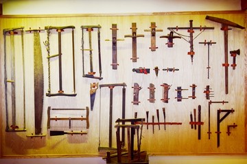木匠工具墙