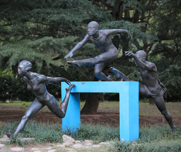 人物雕塑 体育运动