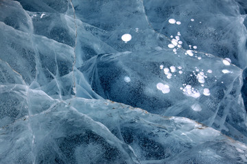 冰 纹理 冰面 裂痕