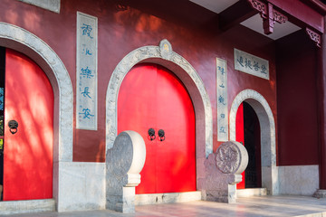 栖霞寺山门