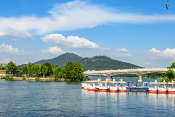 南京玄武湖风光