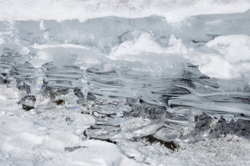 晶莹剔透 冰川 溶洞 冰雕 冰