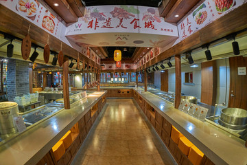 中式餐厅 非遗美食城