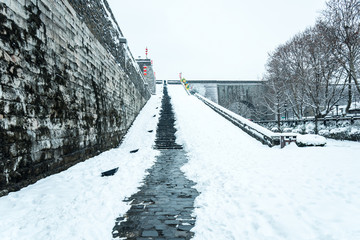 中华门城堡雪景