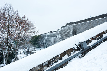 中华门城堡雪景