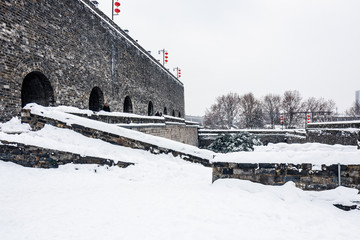 中华门城堡雪景