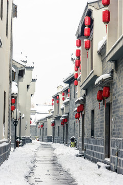 雪后街景