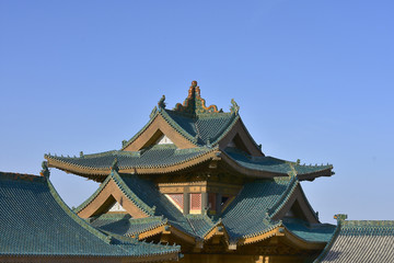 蒙古宫殿建筑