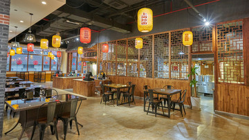 中式餐厅 非遗美食城